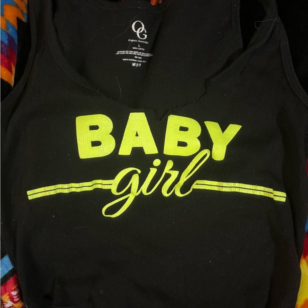 Organic Generation “Baby Girl” shirt
